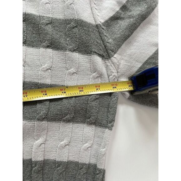 Carbon Cable Knit Sweater Mens XXL 100% Cotton‎ - Picture 4 of 9